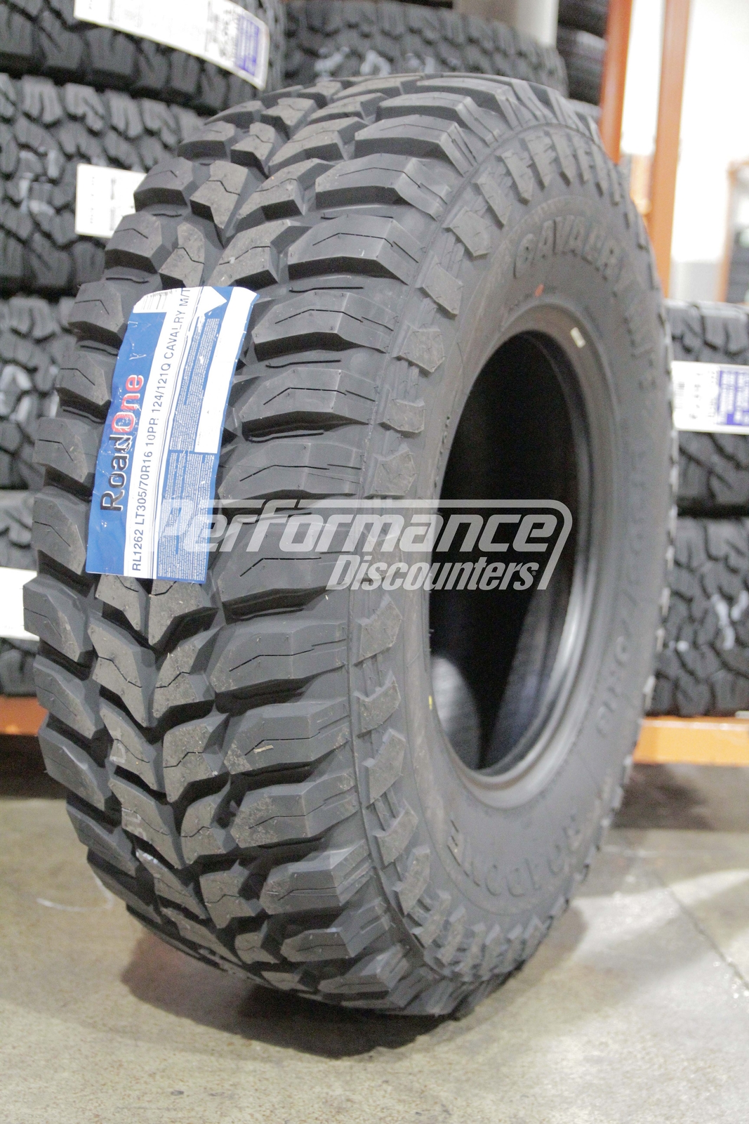 4 New Roadone Cavalry M/T Mud Terrain Tires 124Q LRE 3057016 305 70 16 305/70R16