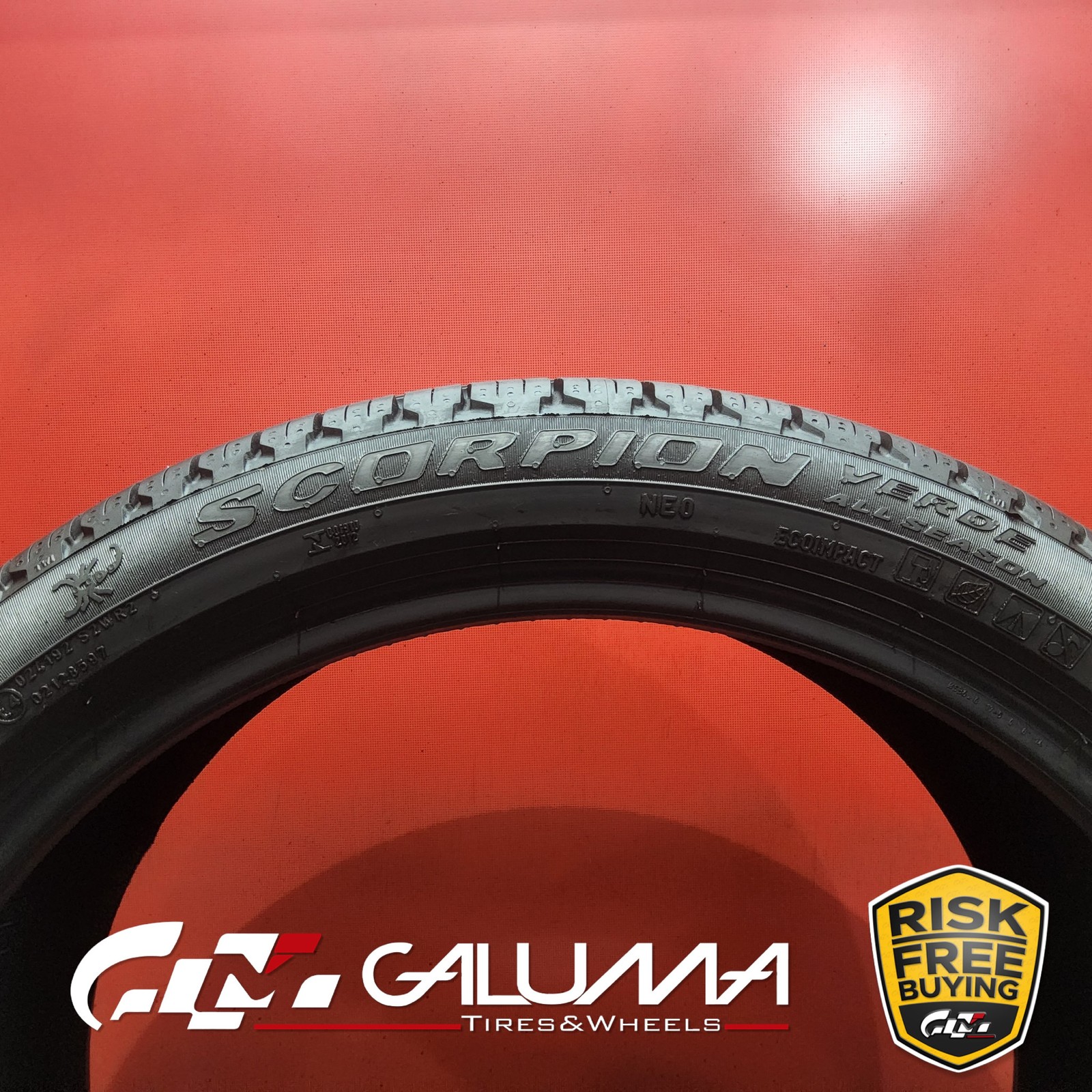 Set of 2 Tires LikeNEW Pirelli Scorpion Verde All Season (NE0) 295/35R21 #94664