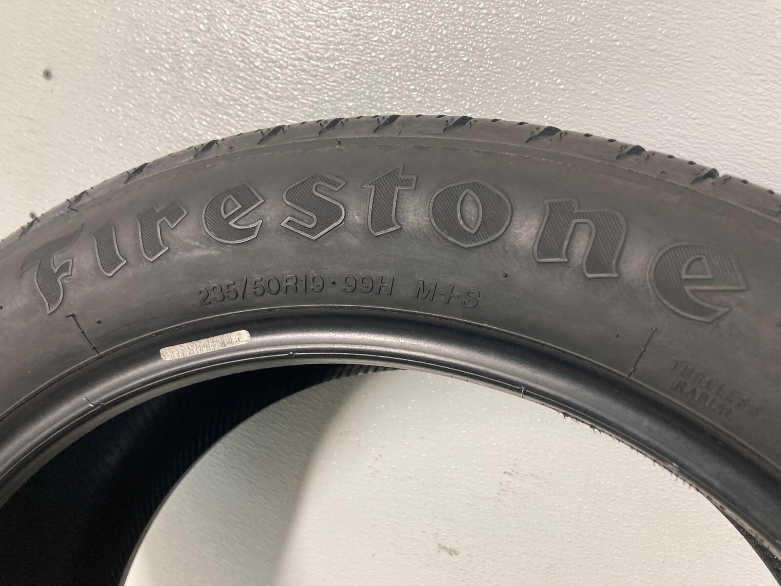 2 Tires 235 50 19 Firestone Destination LE3 (55-70% Tread) 99H NO REPAIRS