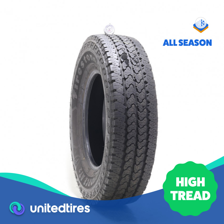 Used LT 235/80R17 Firestone Transforce AT2 120/117R – 10/32