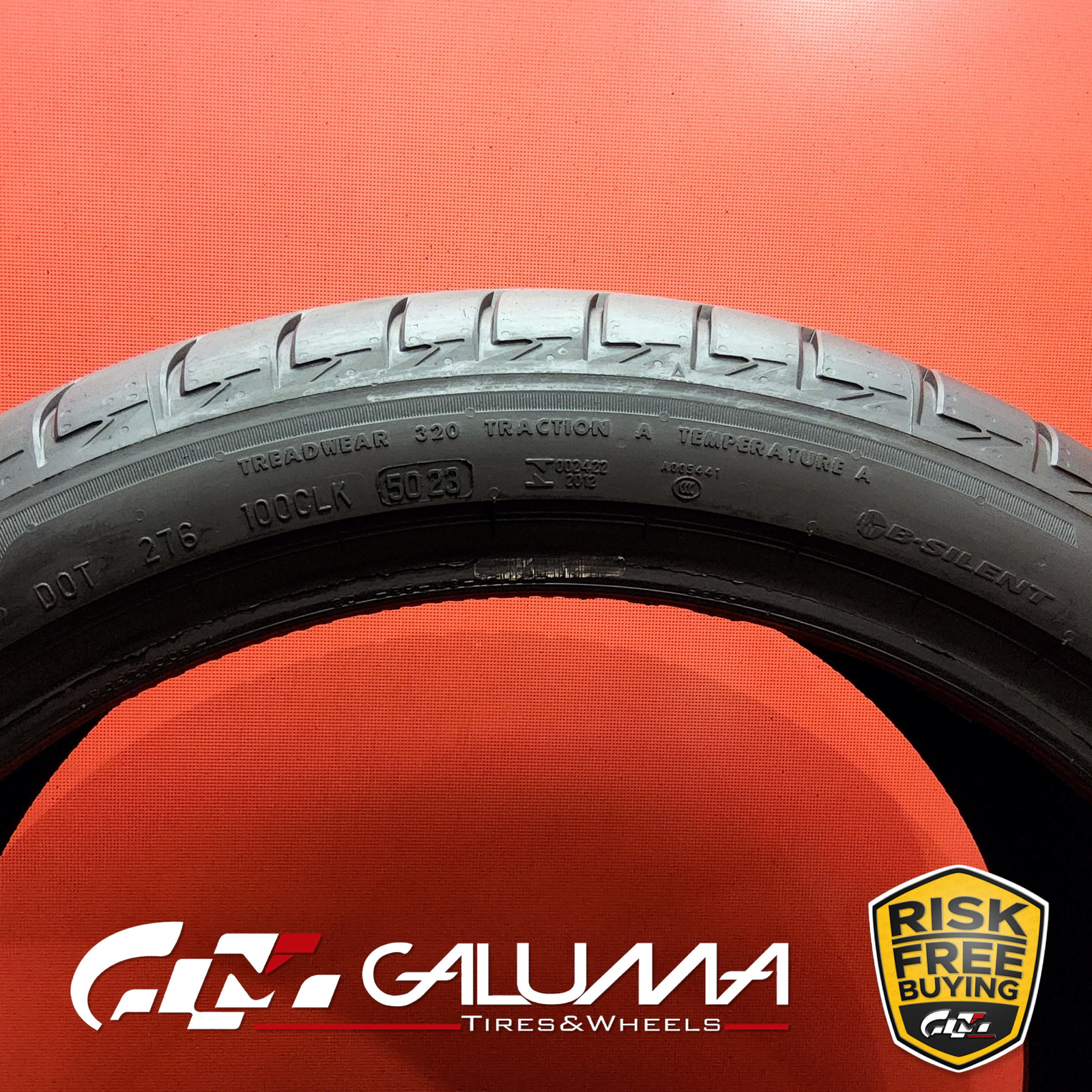 1 (One) Tire Bridgestone Turanza T005 MO-S 285/35R20 285/35R20 2853520 #87376