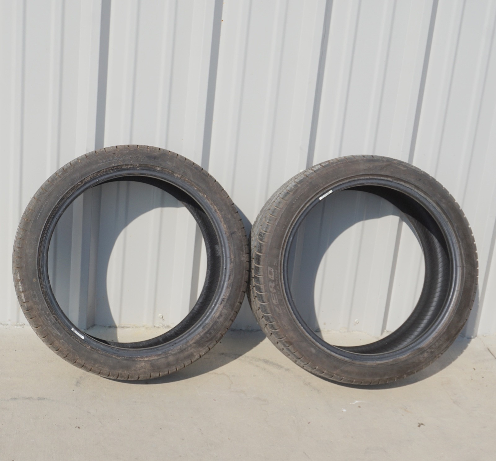 2 X Pirelli Pzero All Season Plus 3 255/35 R18 94Y Tires Tire – USED – GOOD