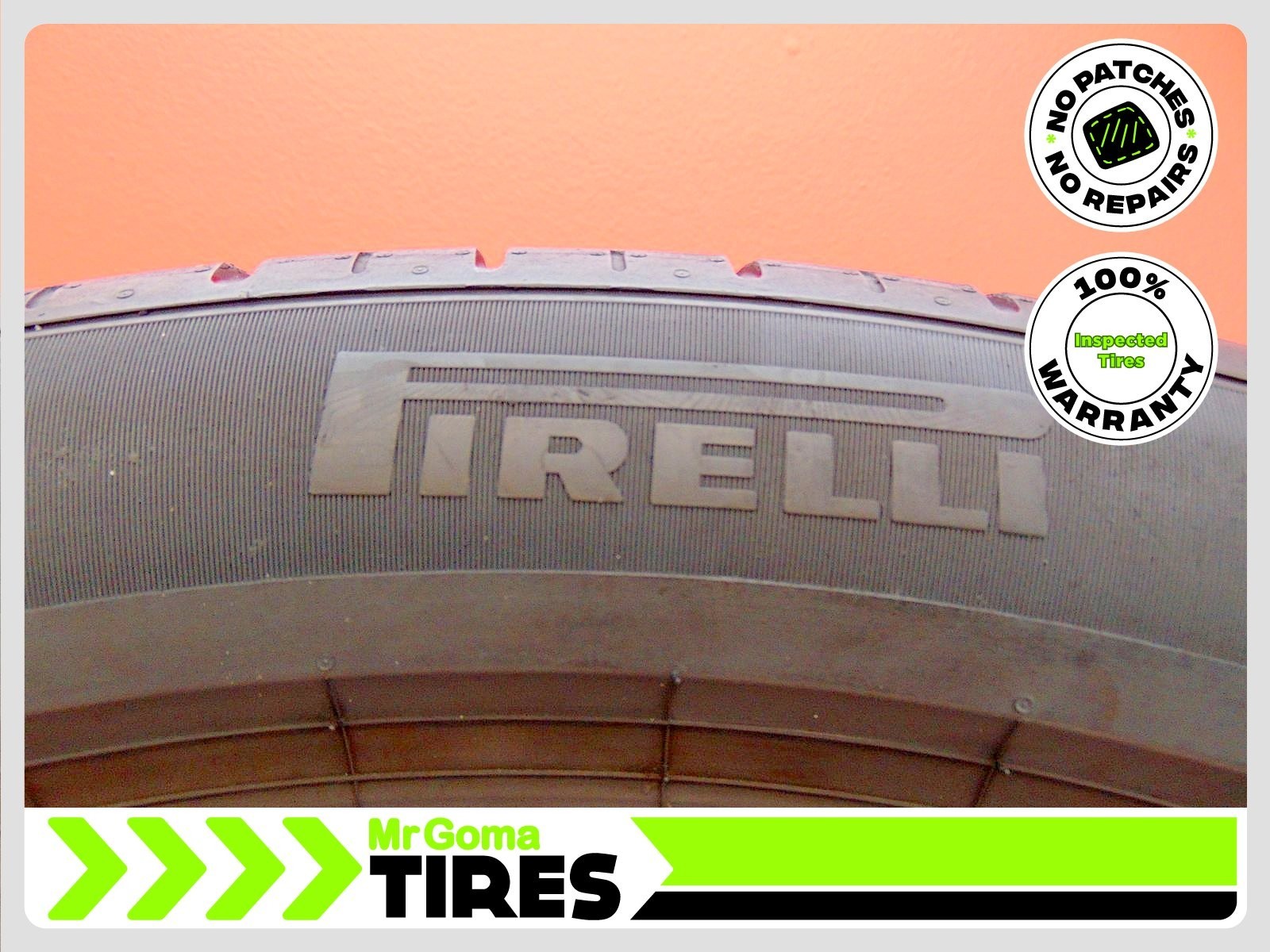 1 PIRELLI P ZERO TM PZ5 MO-S PNCS 285/40R23 USED TIRE 7.3/32 TREAD 107Y 2854023