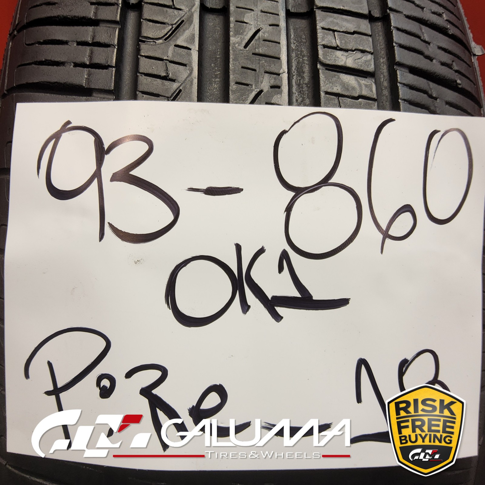 1 (One) Tire Pirelli Cinturato P7 All Season Run Flat 225/40R18 225/40/18 #93860