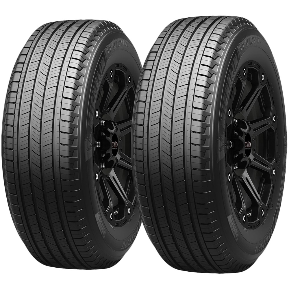 (QTY 2) 265/65R17 Michelin Primacy LTX 112T SL Black Wall Tires