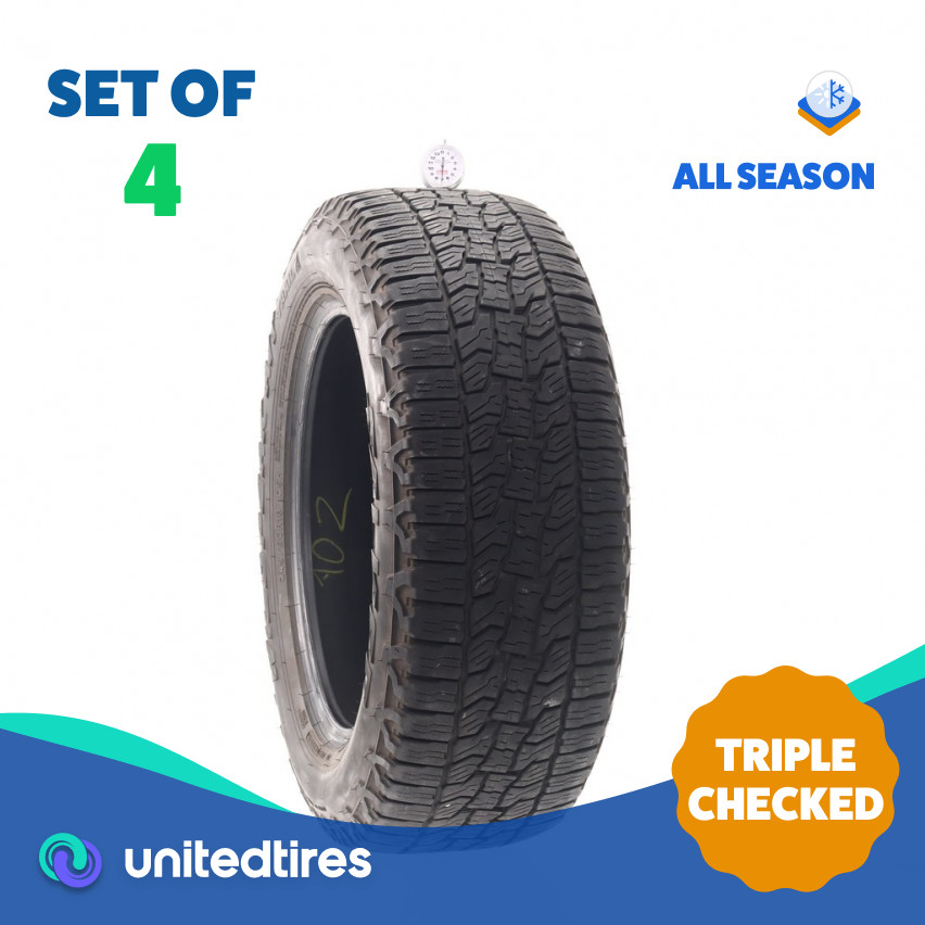 Set of (4) Used 245/60R18 Falken Wildpeak A/T Trail 105H – 7-8/32