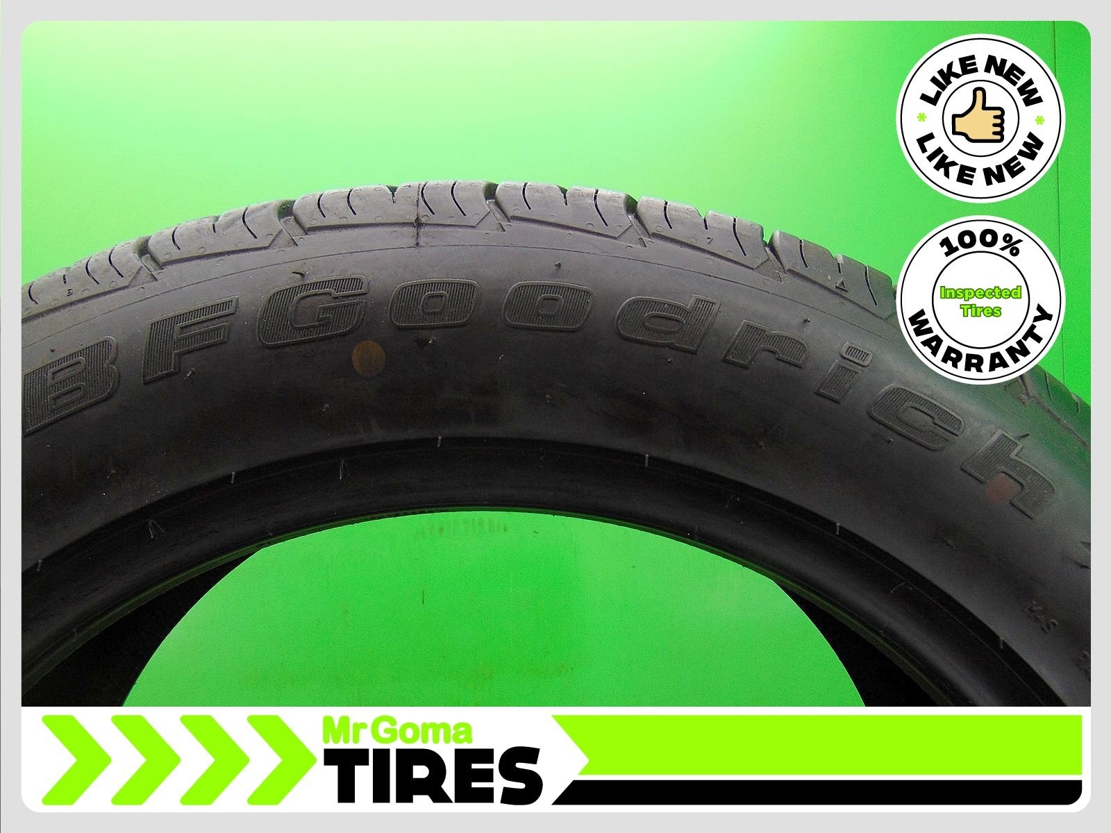 1 225/55R18 USED TIRE BFGOODRICH ADVANTAGE CONTROL ALL SEASOn 9.6/32 TREAD 98V