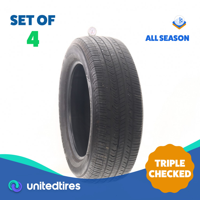 Set of (4) Used 265/60R20 Yokohama Geolandar X-CV G057 112H – 7.5-9.5/32 (18CF8)