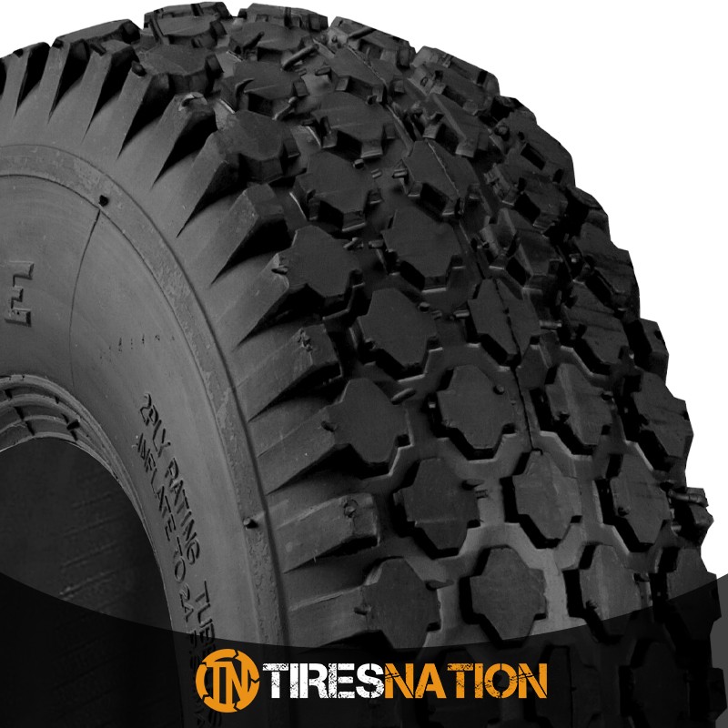 (1) New Carlisle Stud 4.80/4.00-8/4 Tires
