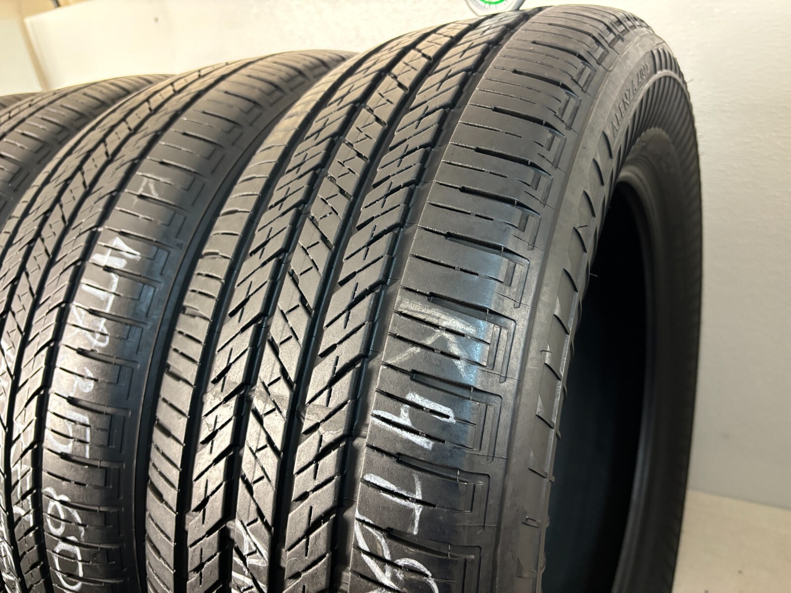 NO SHIPPING ONLY LOCAL PICK UP Set 4 Tires 235 60 18 Bridgestone Alenza A/S RFT