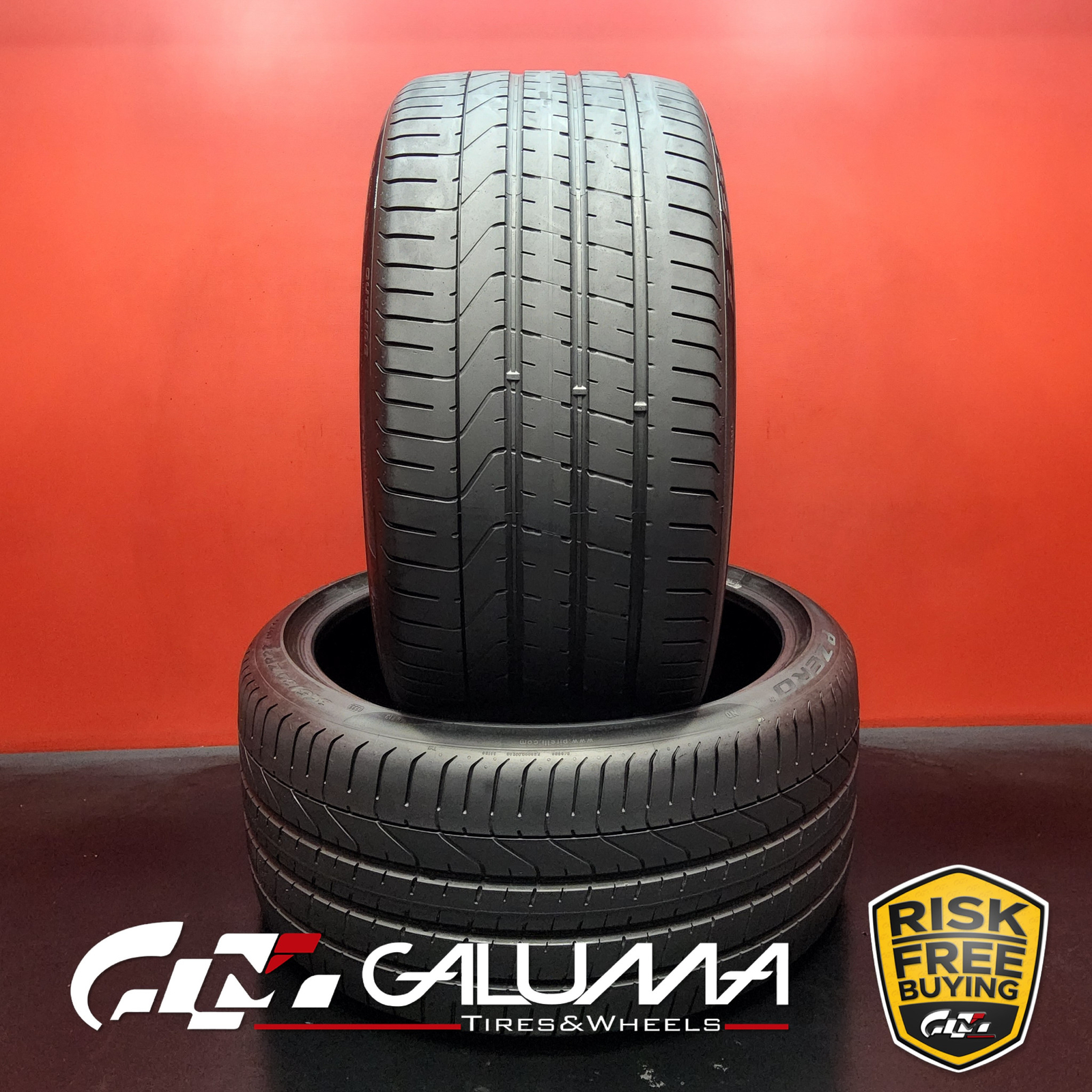 Set of 2 Tires Pirelli P Zero (N0) 315/30ZR22 315/30/22 3153022 No Patch #86800