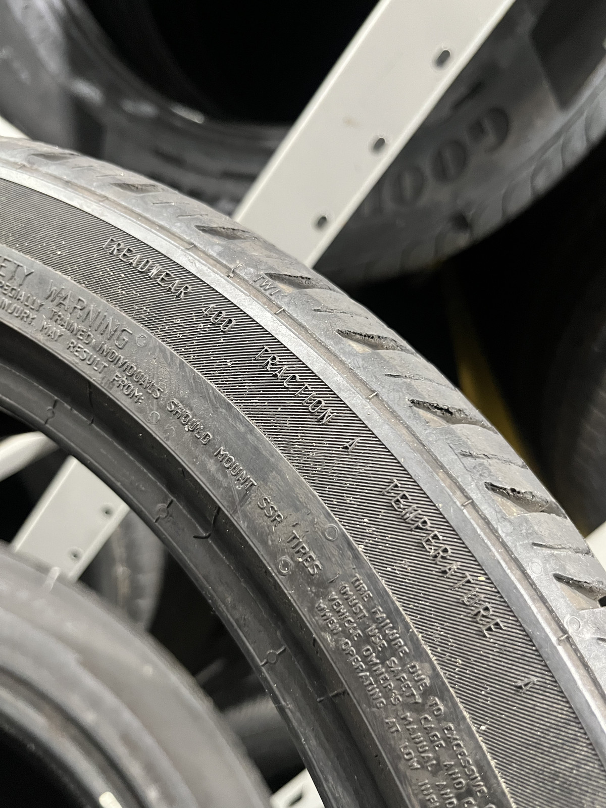 1 Tire Continental ProContact RX SSR TPC 235/40R18 91V DOT.0724 8/32 No Patch