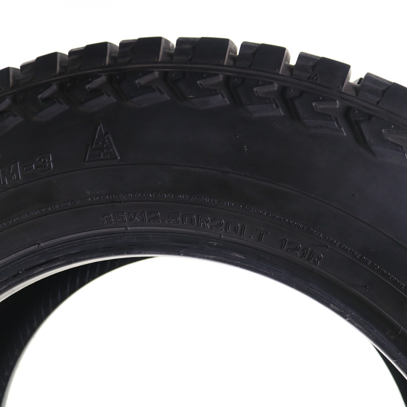 Used LT 35X12.50R20 Mazama Open Range A/T SQM-3 – 121R – 9/32
