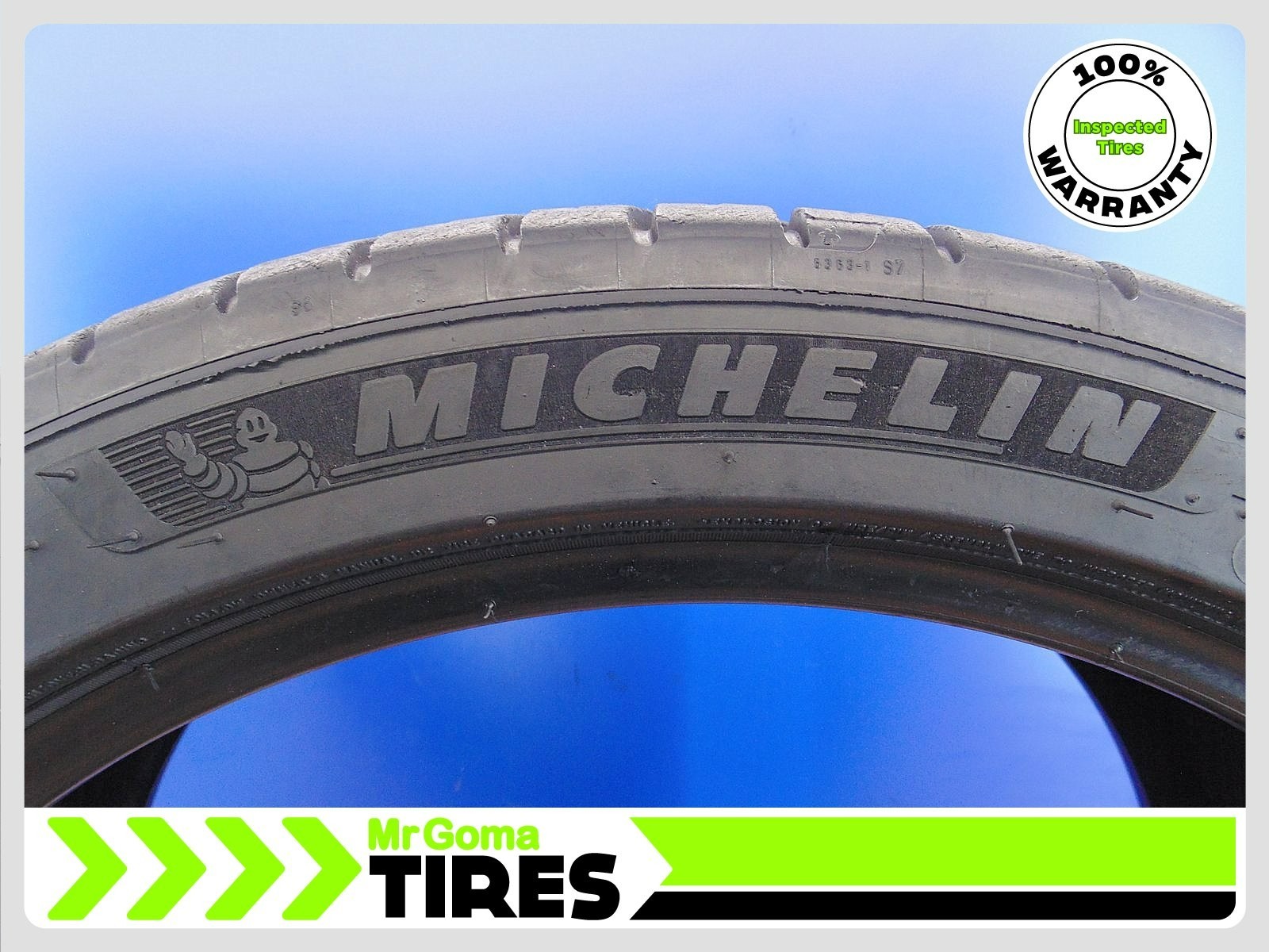 1 MICHELIN PILOT SPORT 4 ALL SEASON XL 235/40ZR20 USED TIRE 7.8/32 TREAD 96Y
