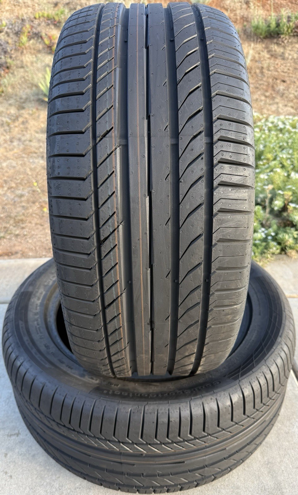 Set of TWO BRAND NEW 275/45R18 103W Continental ContiSportContact 5 Tires