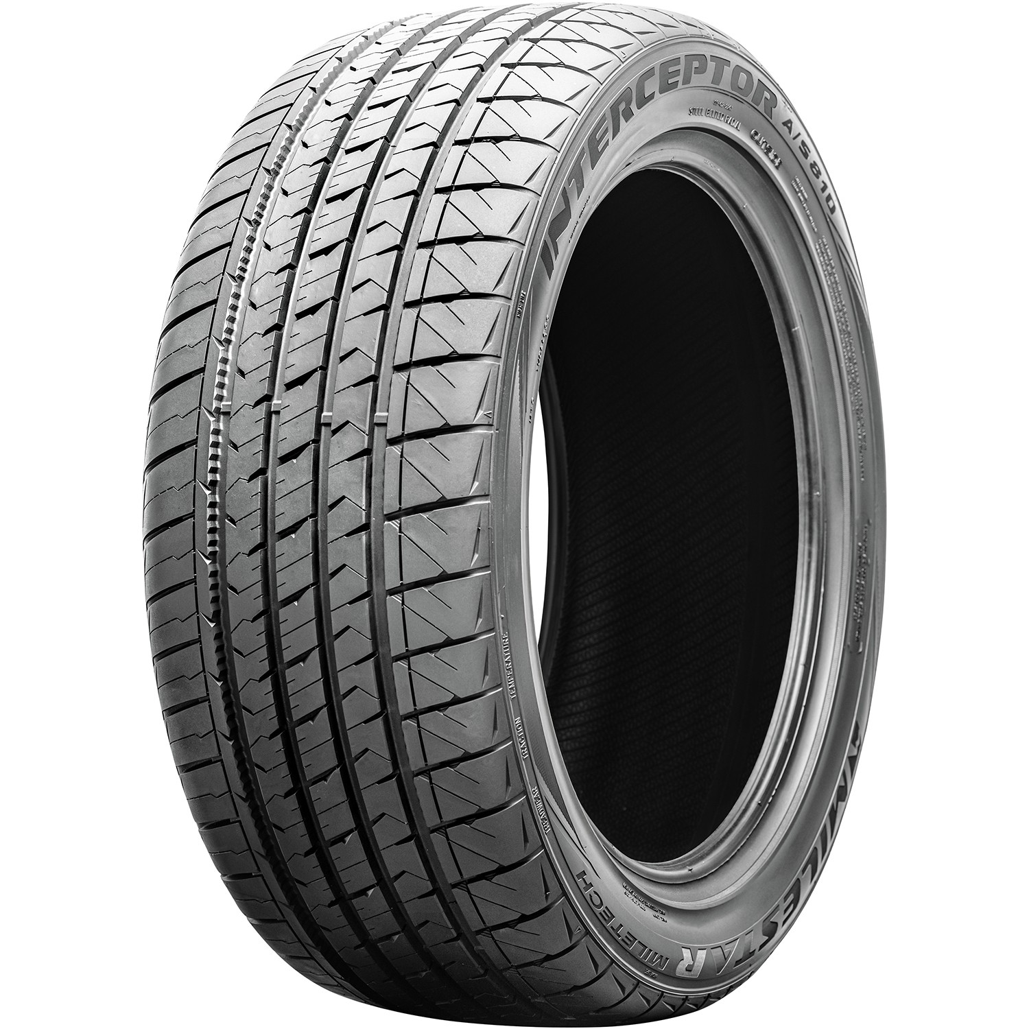 2 Tires Milestar Interceptor A/S 810 295/35ZR21 295/35R21 107Y XL AS UHP