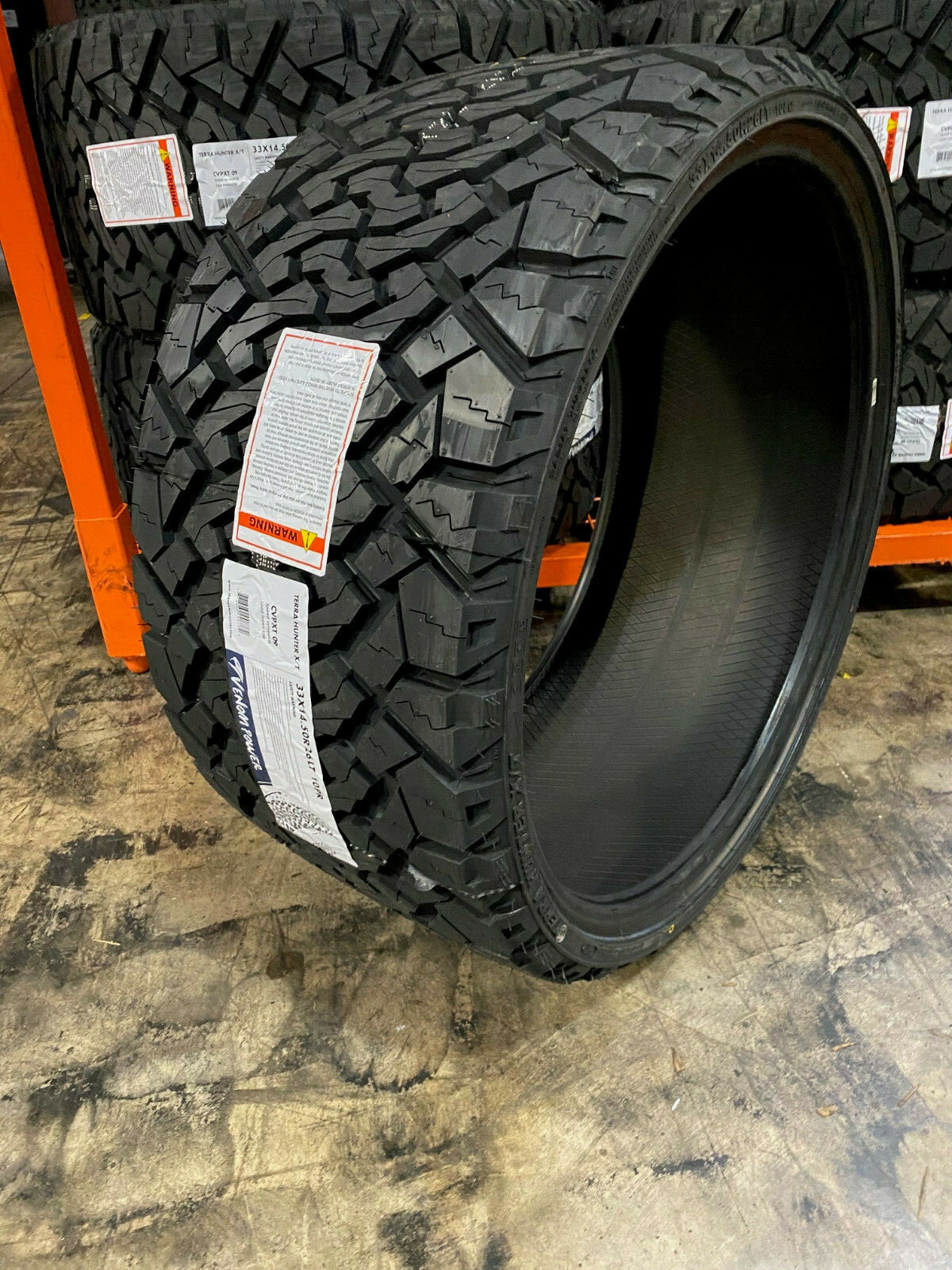 1 NEW 33X14.50R26 E Venom Terra Hunter XT 33 14.50 26 All Terrain Tires AT 10ply