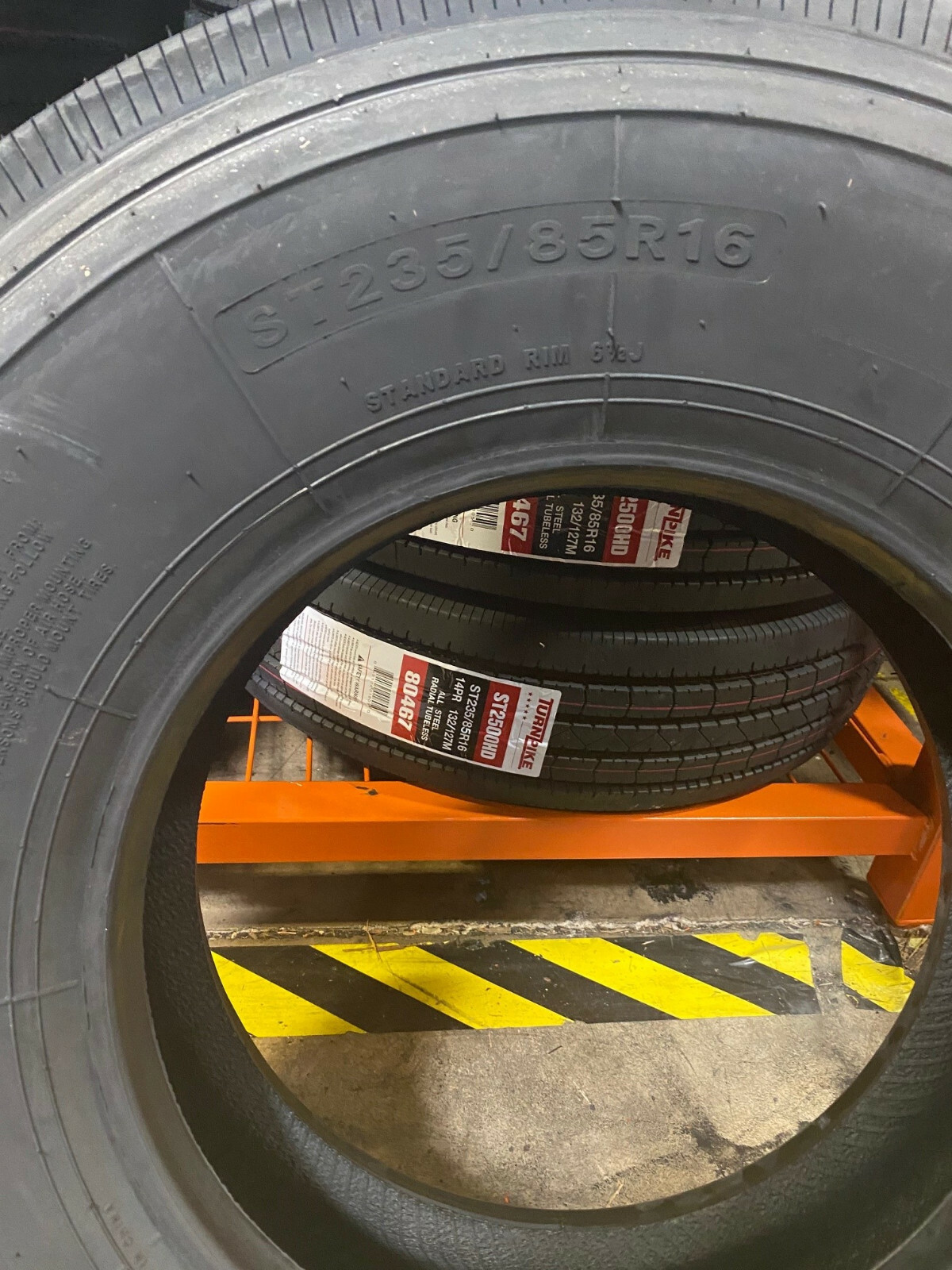 4 NEW 235/80R16 Turnpike ST2500 All Steel trailer Tire 235 80 16 2358016 14ply G