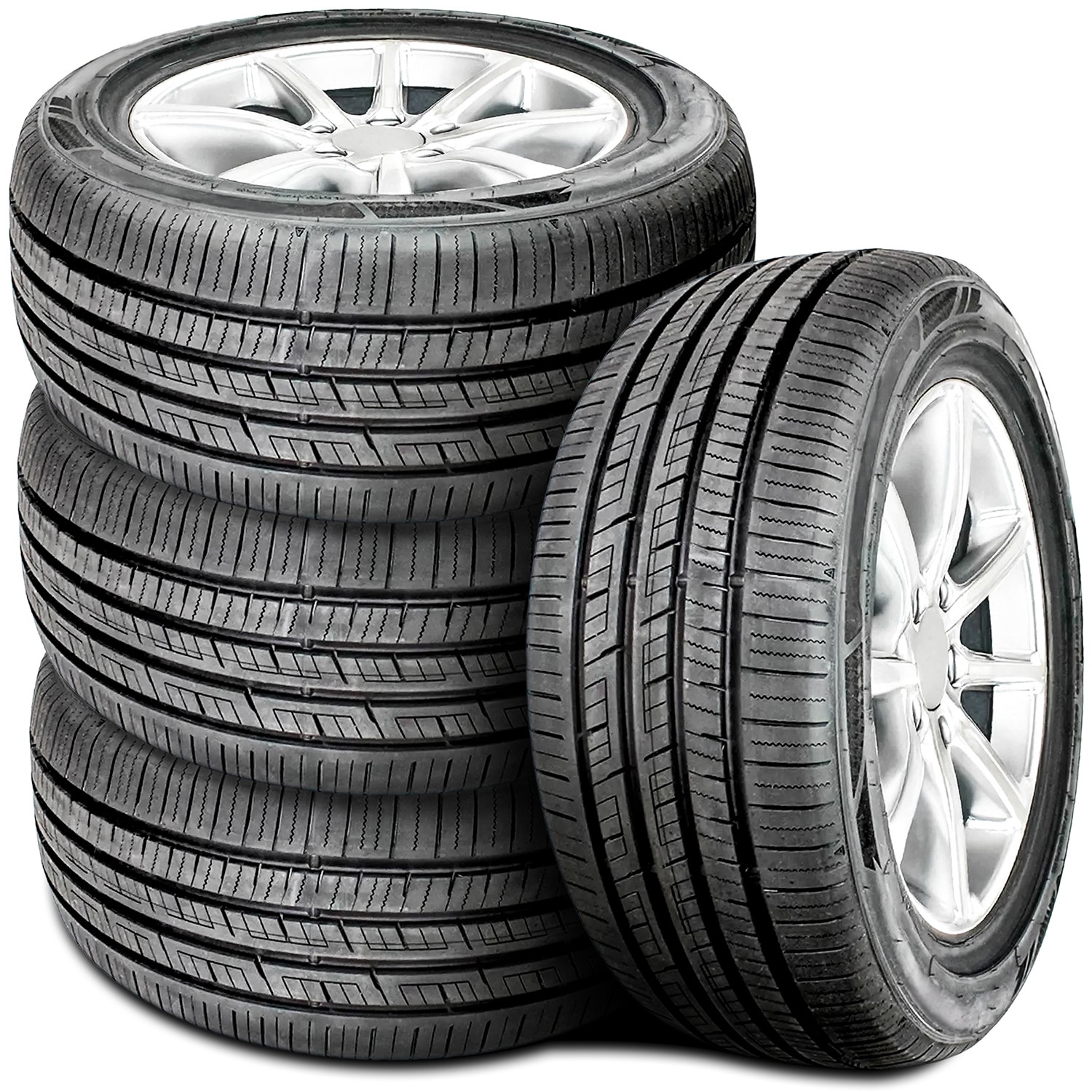 4 Tires Royal Black Racing Trac 245/55ZR18 103W XL Racing High Performance