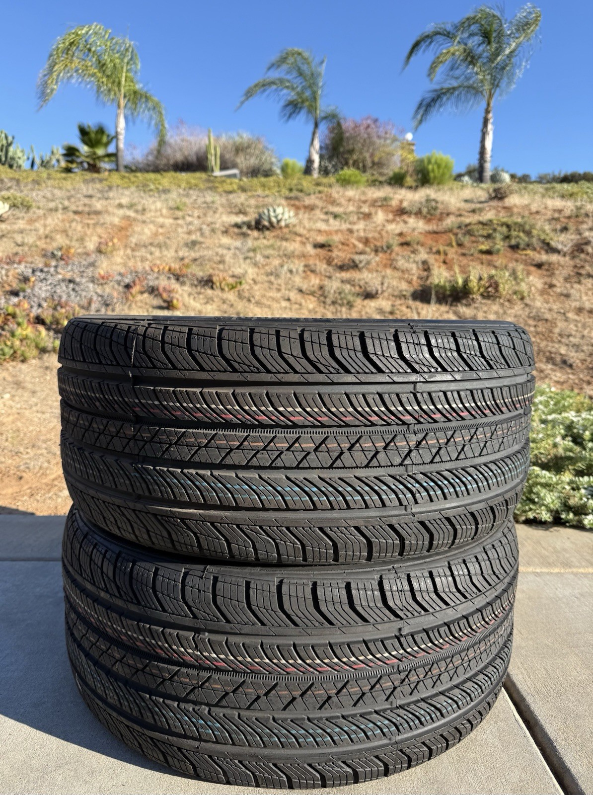 Set of TWO BRAND NEW 265/35R20 99H Continental ProContact TX AO All Season Tires