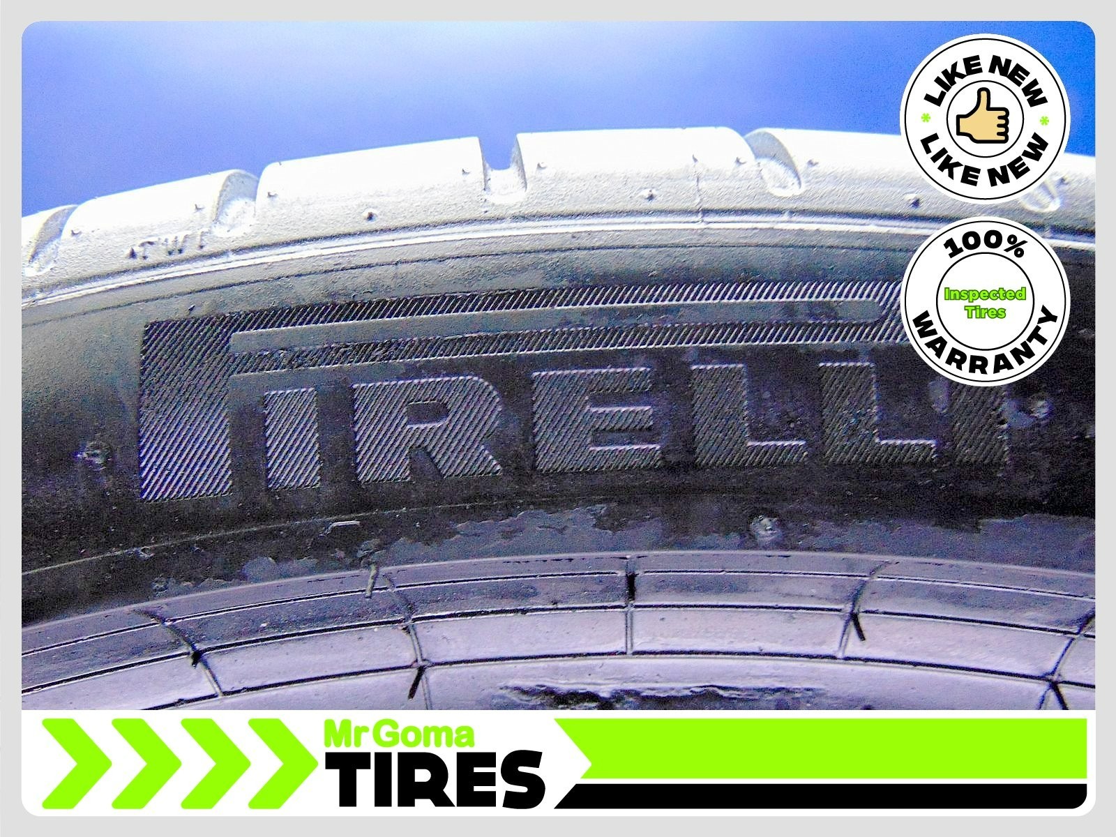 2 PIRELLI P ZERO TM PZ4 FSC XL 315/30R22 USED TIRES 107Y 7.3/32 3153022
