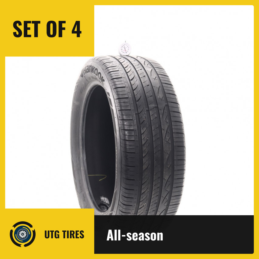 Set of (4) Used 235/50R19 Hankook Ventus S1 Noble2 99H – 6-7.5/32