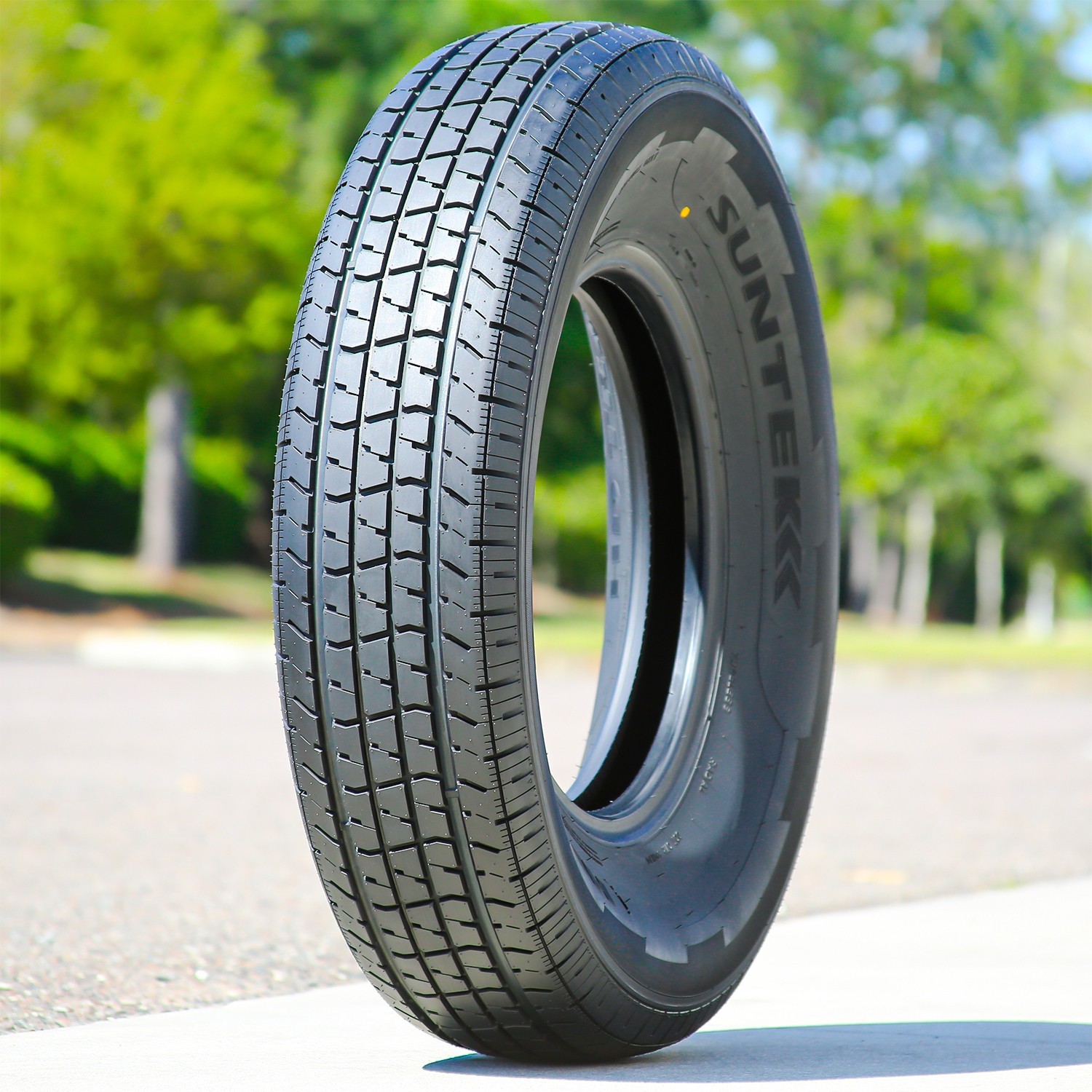One Tire Suntek HD Trail 2 Semi Steel ST 225/75R15 Load E 10 Ply Trailer