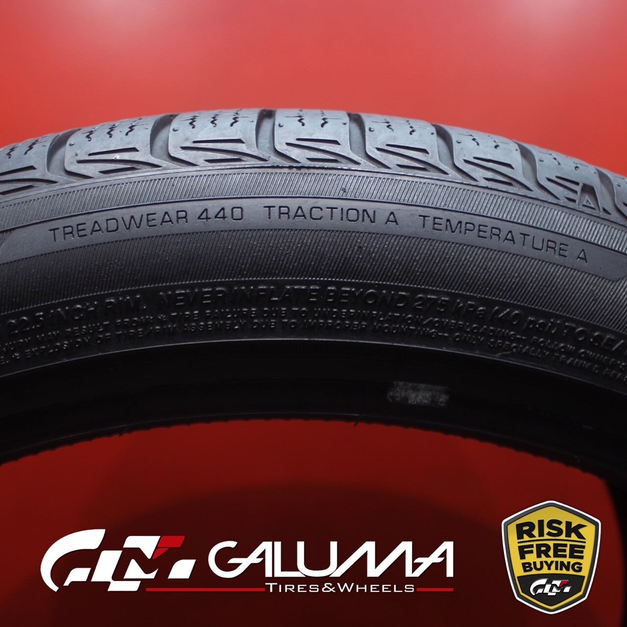 Set of 2 Tires Yokohama Advan V35 315/35R22 315/35/22 3153522 No Patch #84809