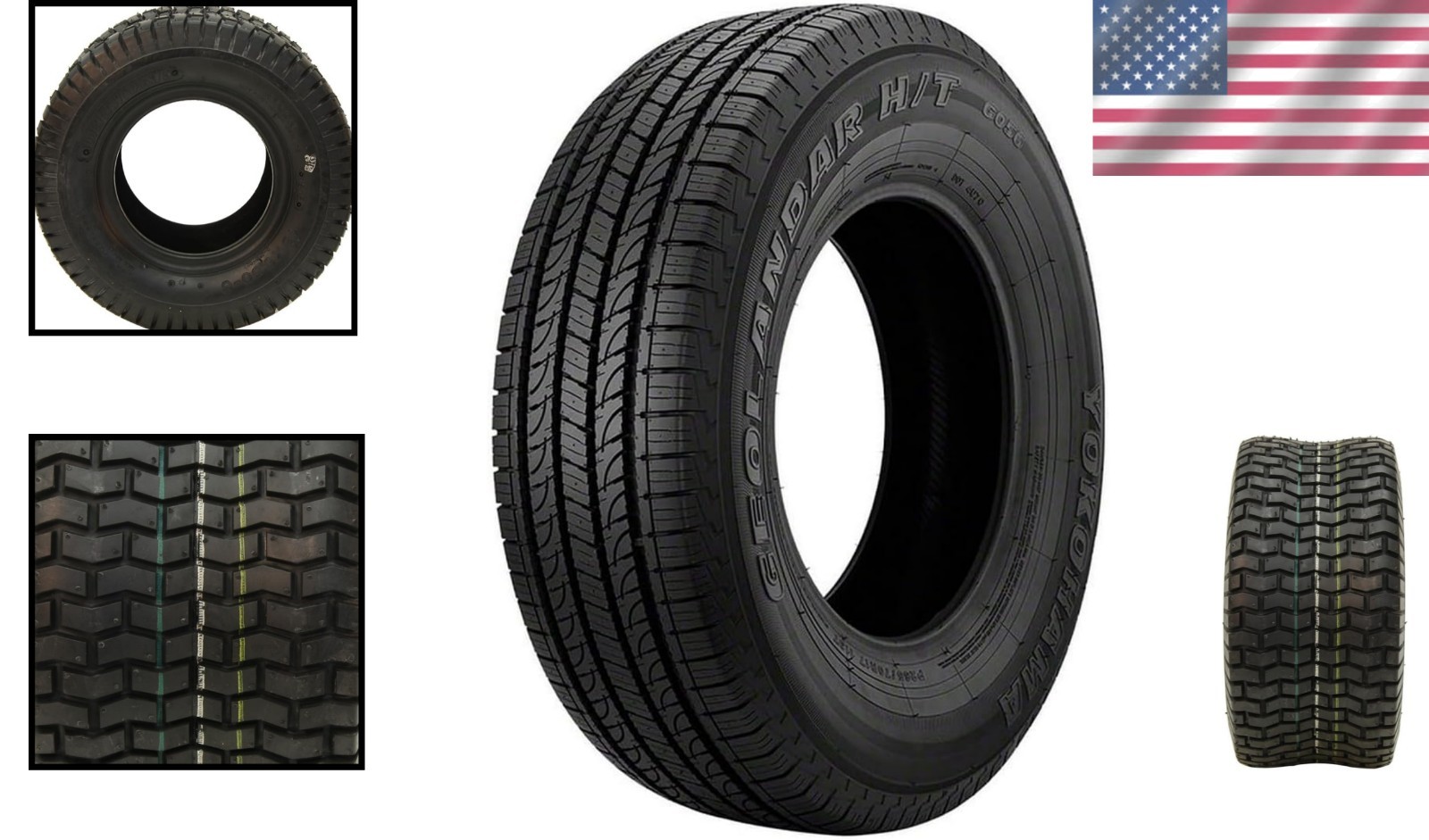 All-Terrain 26X12.00-12 Turf Tire – Non-Directional, 30 Psi Max Pressure