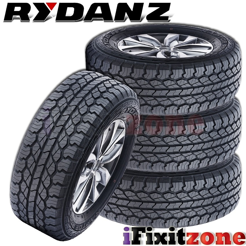 2 Rydanz Raptor R09 A/T LT245/75R17 10-Ply Tires, All Terrain, All Season