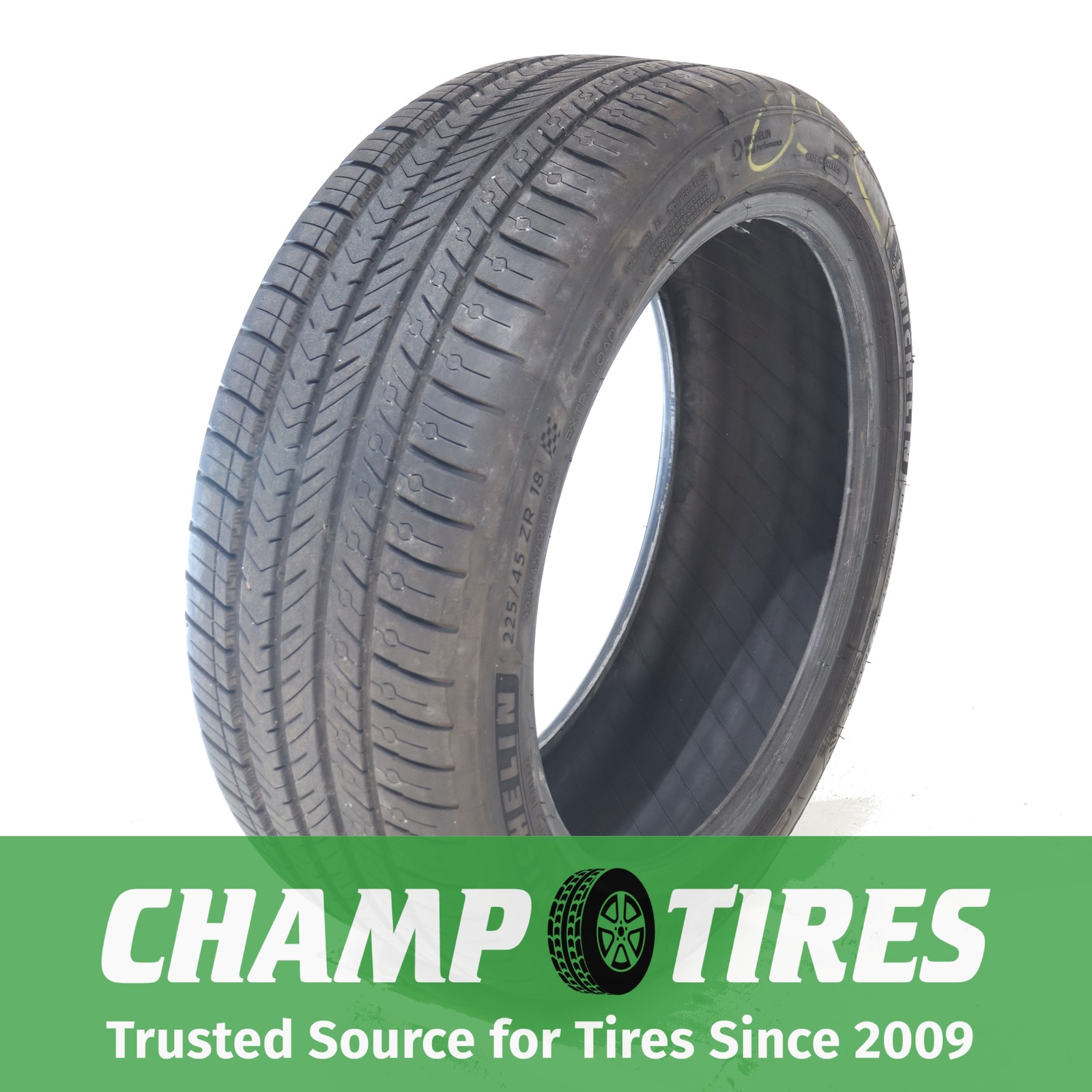 P225/45R18 Michelin Pilot Sport A/S 4 95 Y Used 6/32nds