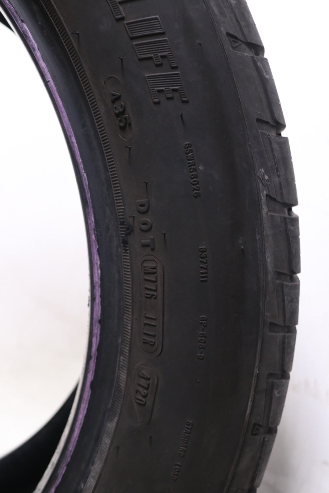 Set of 4 Used 245/50R20 Goodyear Assurance MaxLife – 102V – 9.5-10.5/32
