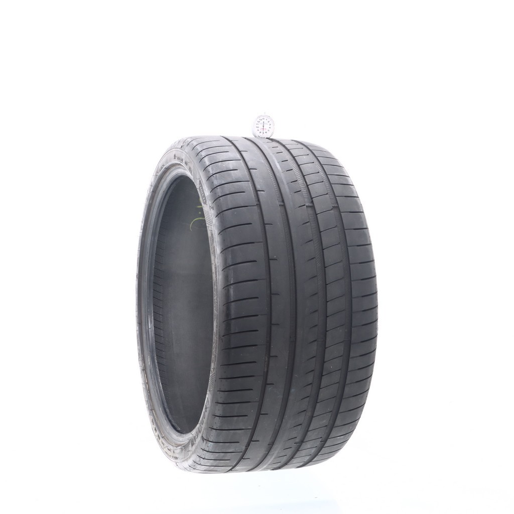 Set of (4) Used 305/30R21 Goodyear Eagle F1 Asymmetric 5 NF1 104Y – 6-7.5/32