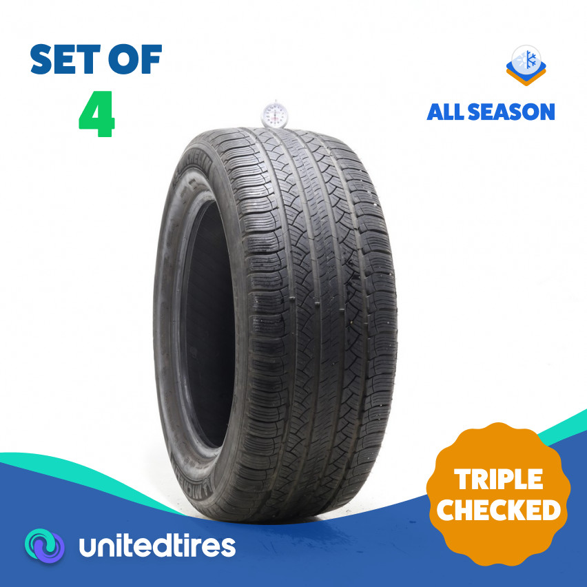 Set of (4) Used 255/55R18 Michelin Latitude Tour HP N1 109V – 7-8.5/32