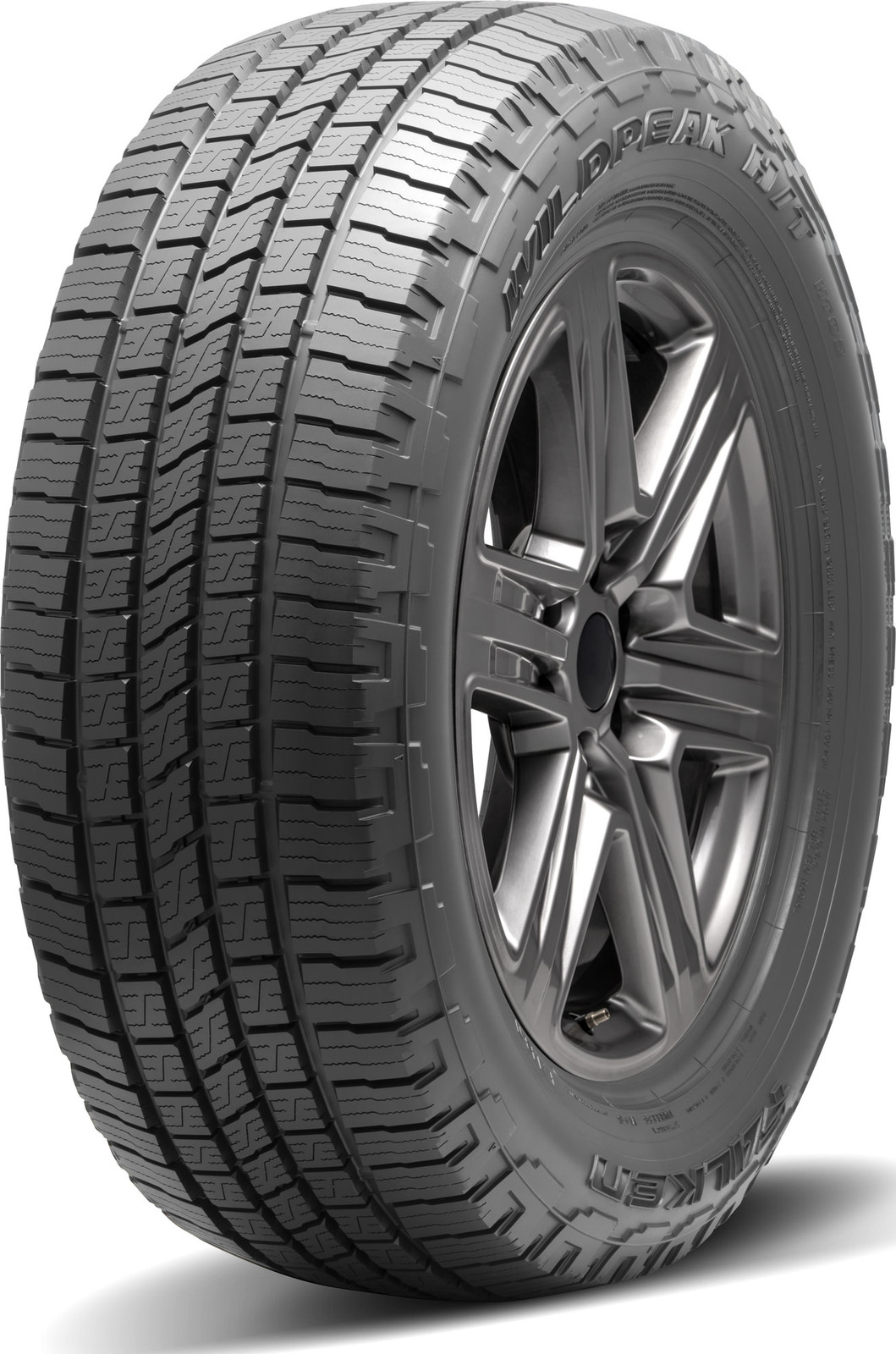 Set of 4 Falken Wildpeak H/T02 LT265/70R18/10 10-Ply 124S Tires 2657018 265 70 1