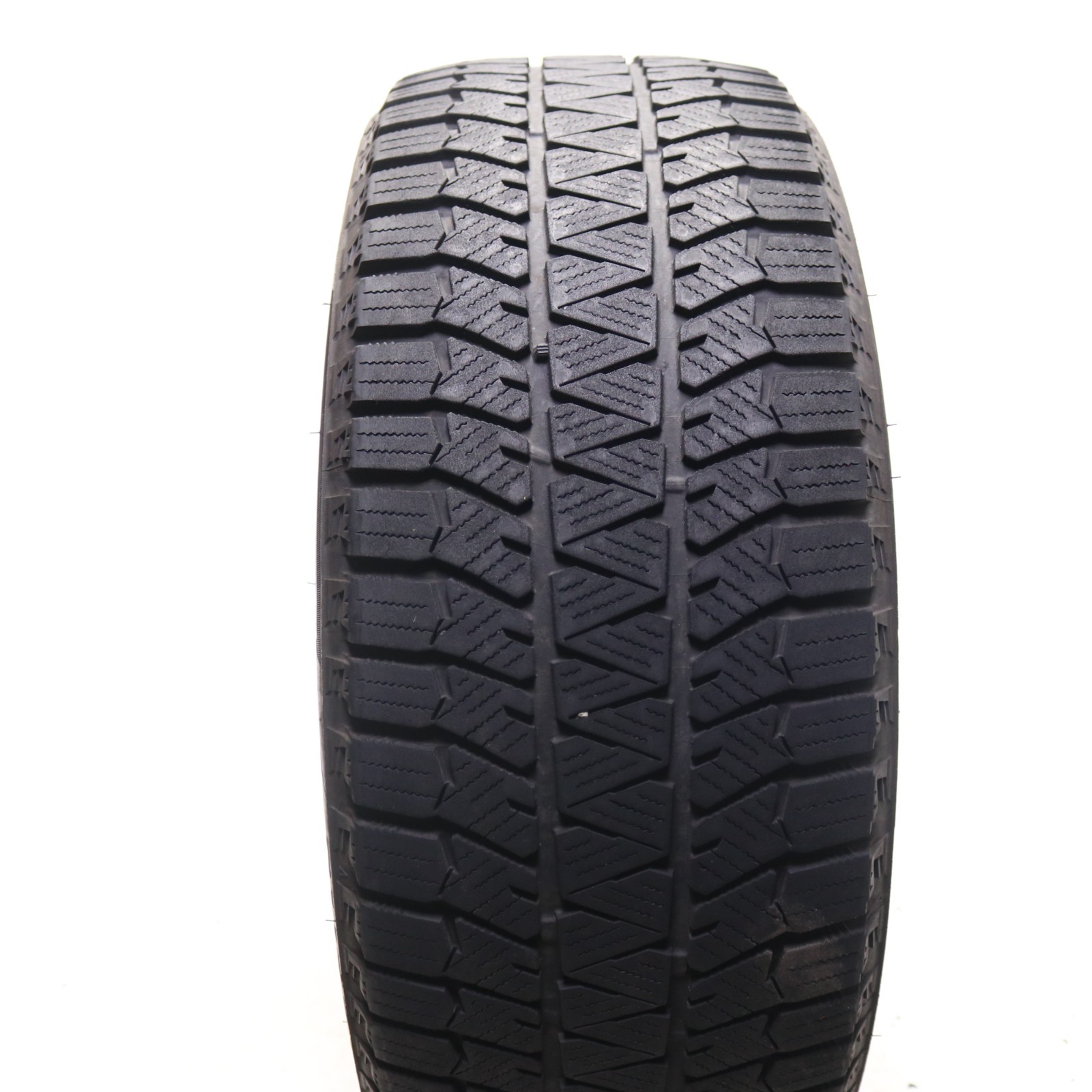 Set of 2 Used 225/55R18 Bridgestone Blizzak WS90 Studless – 98H – 6.5-7/32