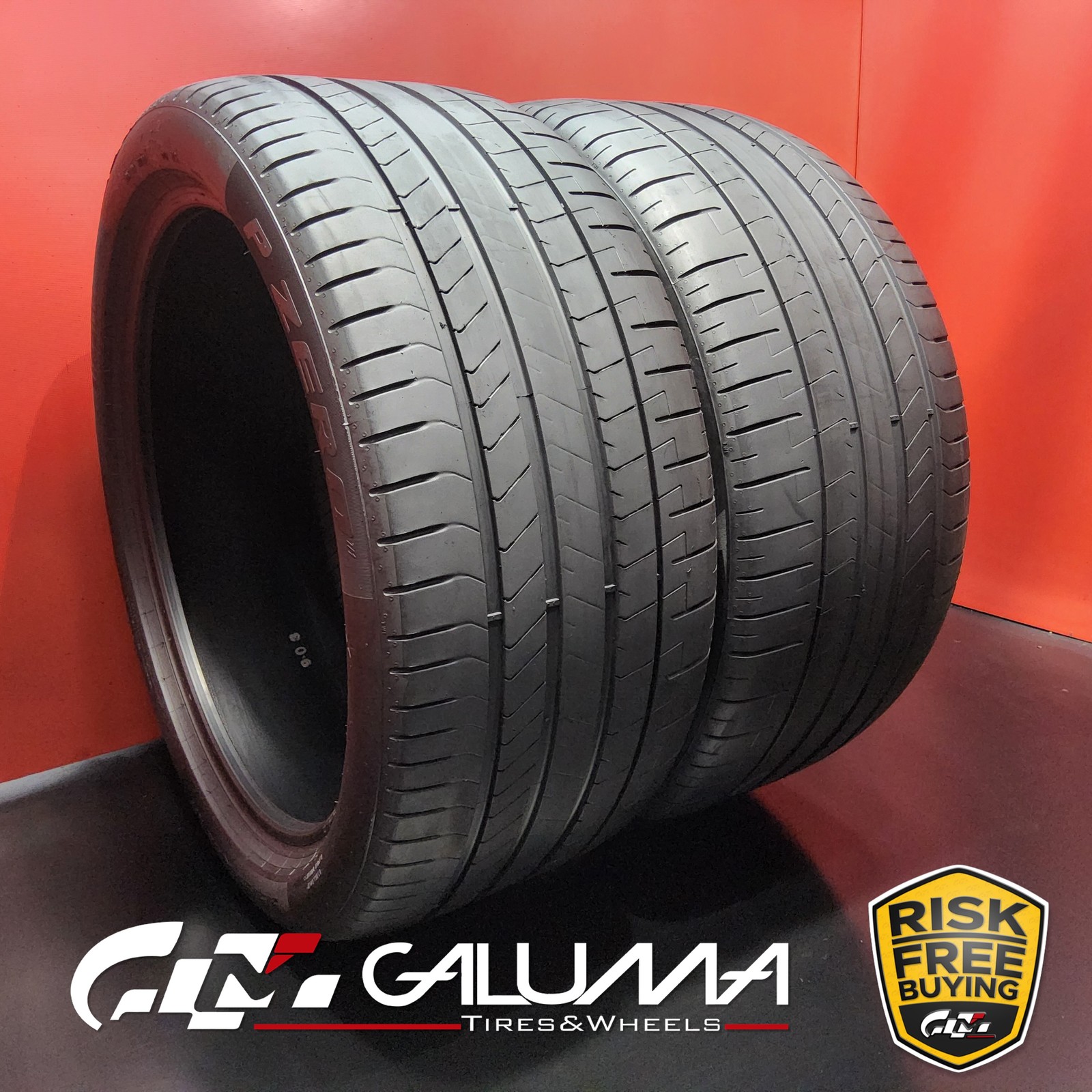 Set of 2 Tires LikeNEW Pirelli P Zero PZ4 ★ XL 315/35R22 315/35/22 111Y #94923