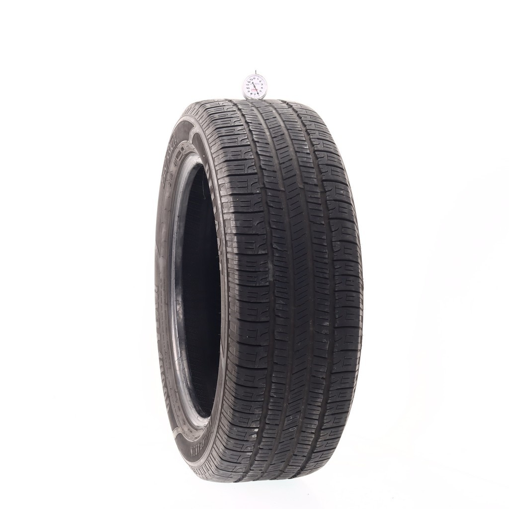 Set of (4) Used 235/55R19 Goodyear Reliant All-season 101V – 6-7.5/32
