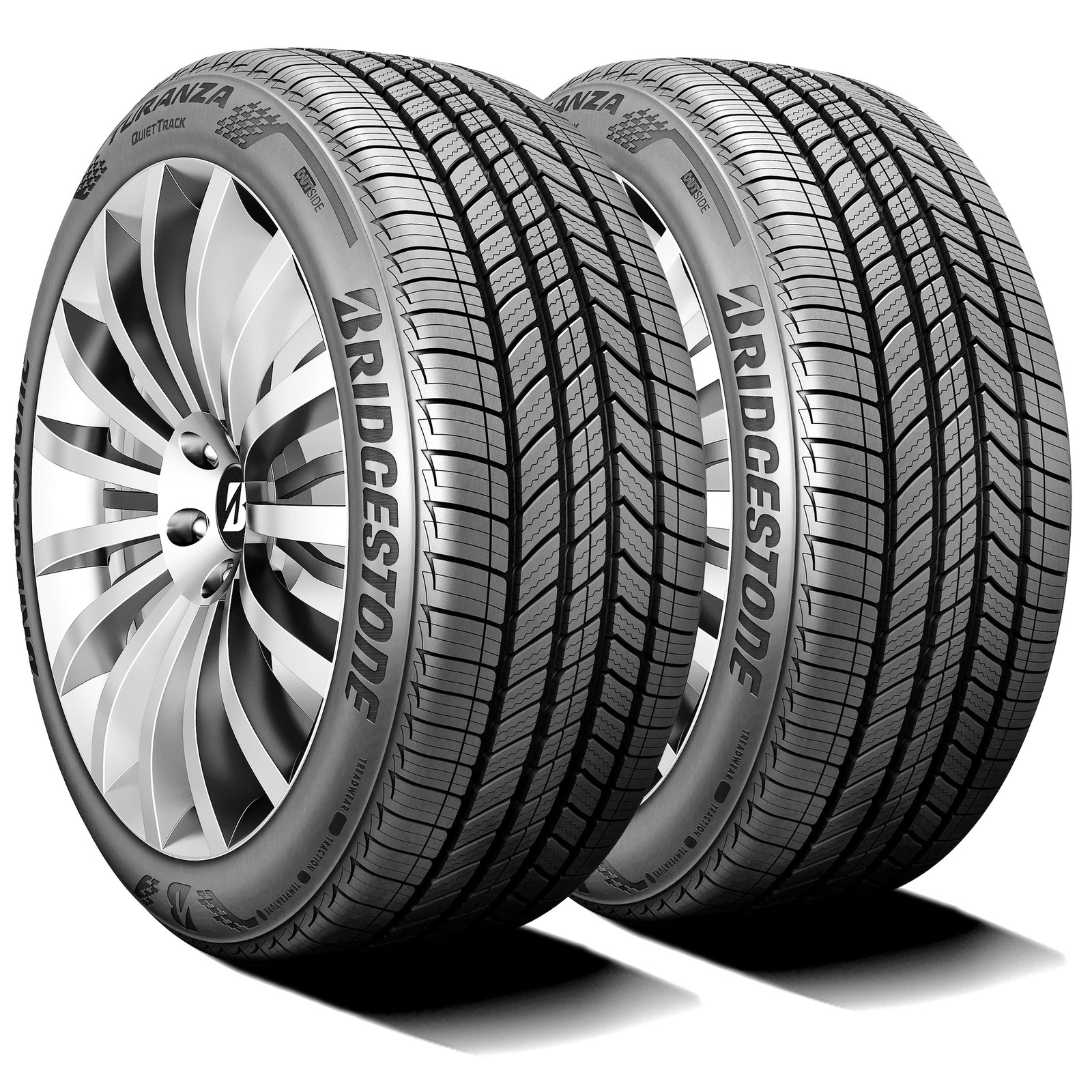 Tire Bridgestone Turanza Quiettrack 225/45R17 91V A/S All Season