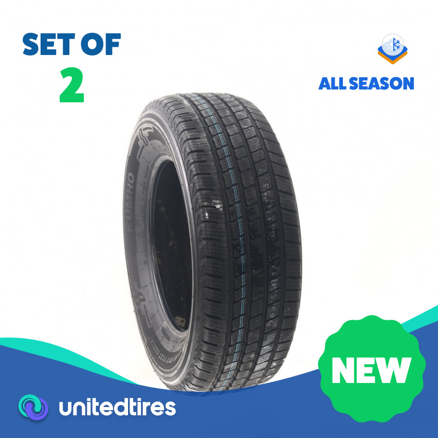 Set of (2) New 265/65R17 Kumho Crugen HT55 112T