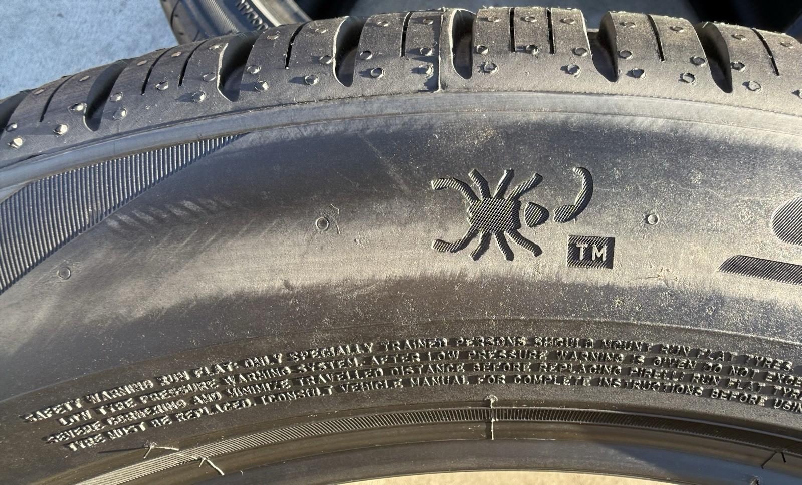 Set of TWO BRAND NEW 275/45R20 110H Pirelli Scorpion Zero A/S Run Flat BMW Tires