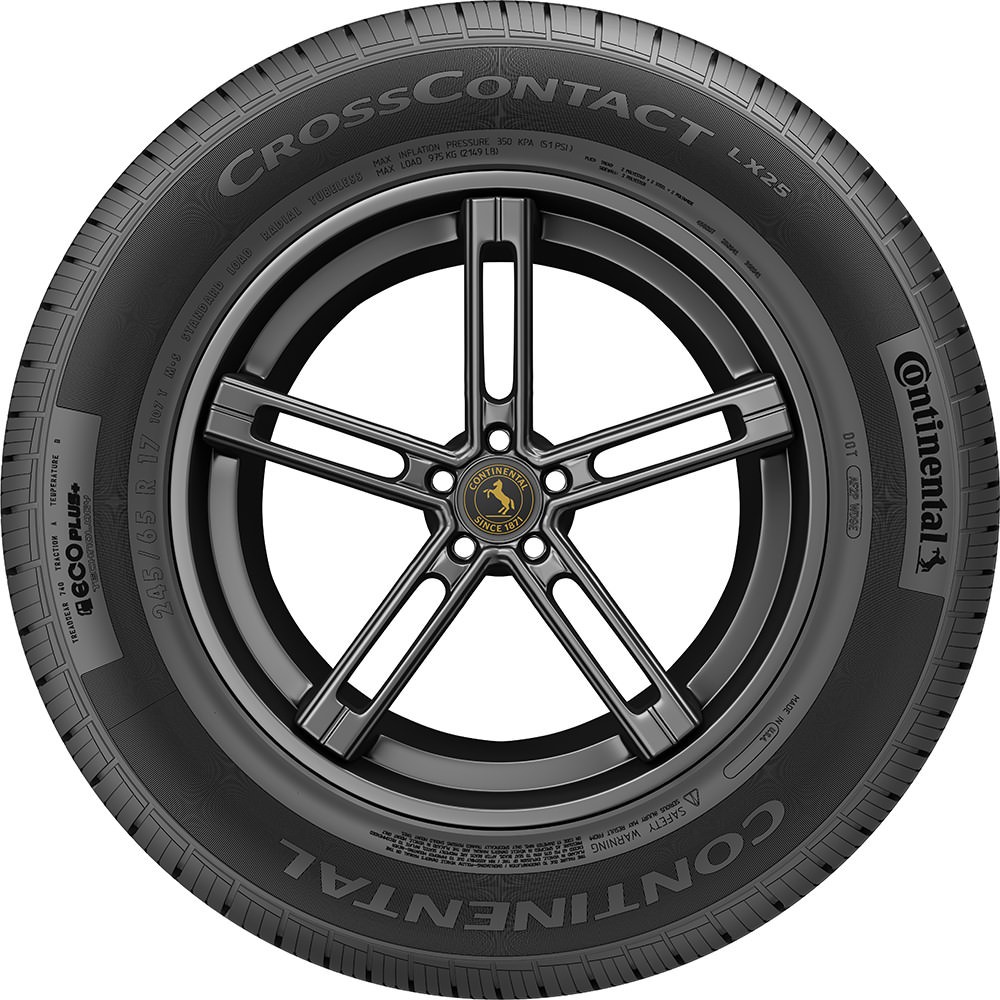 1 Continental Cross Contact LX25 215/55R18 95H Tire 2155518 215 55 18