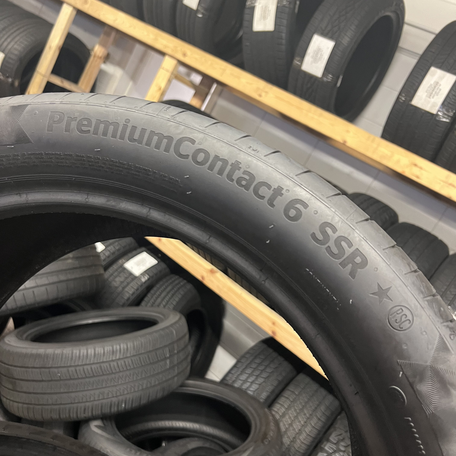Set Of 2 Tires LikeNEW Continental PremiumContact 6 SSR 315/35R21 111Y NO Patch