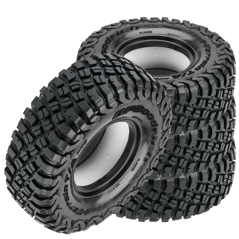 4 BFGoodrich Mud Terrain T/A KM3 33×10.5×15 114Q 6 PLY Off-Road Truck Tires