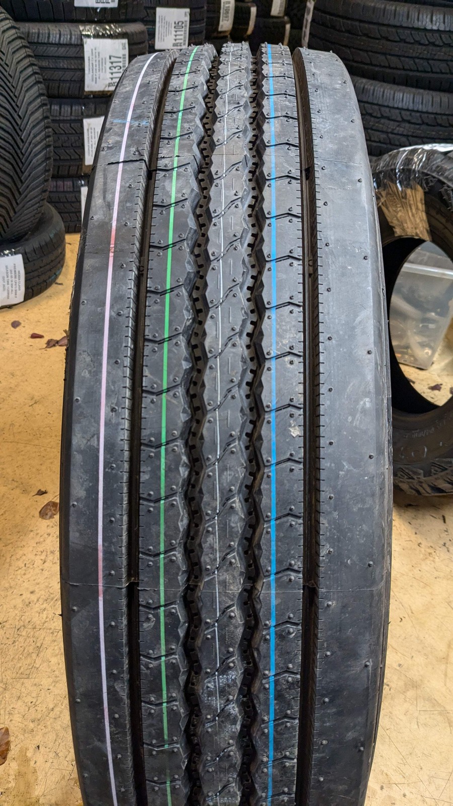 NOS TOYO M154 BSW LT 245 75 22.5 134/131L 14PLY ALL POSITION TIRE 548770