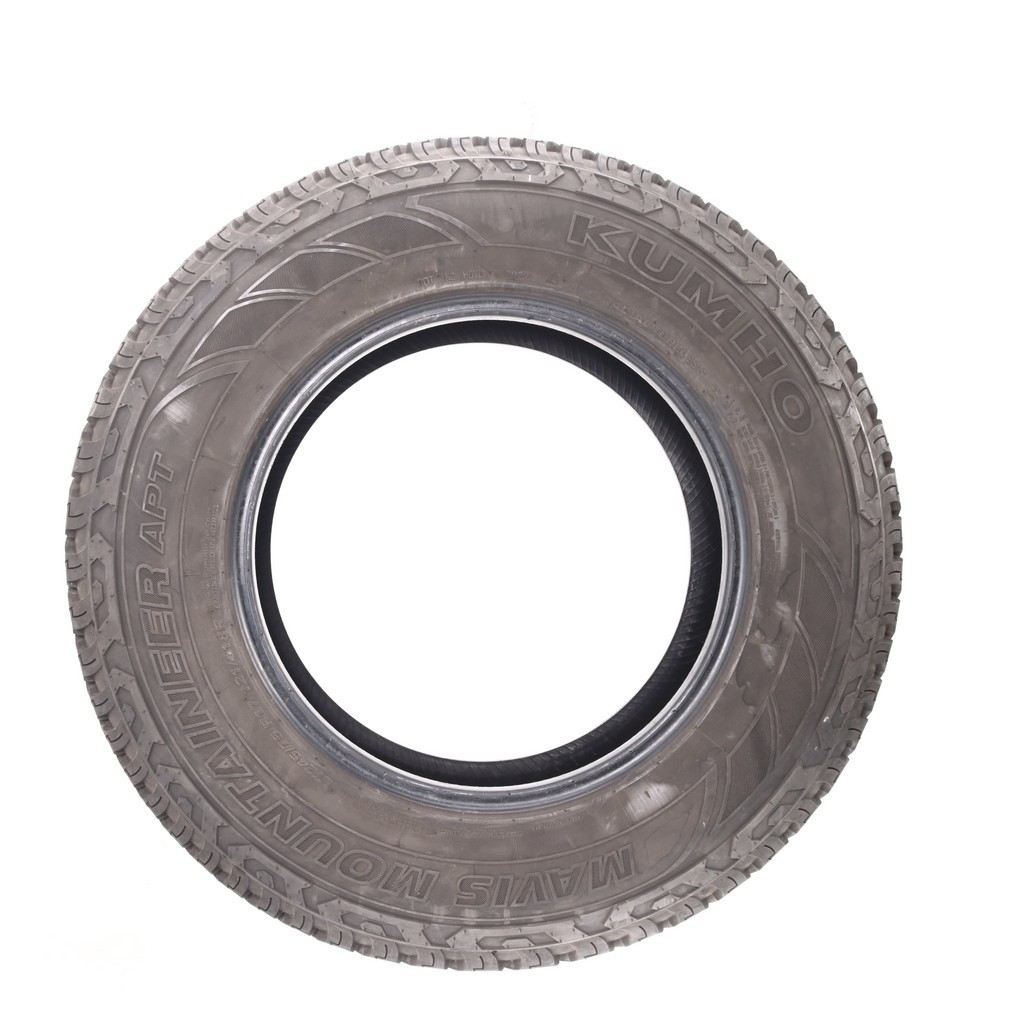 Set of (4) Used LT 245/75R17 Kumho Mavis Mountaineer APT 121/118R – 9.5-11.5/32