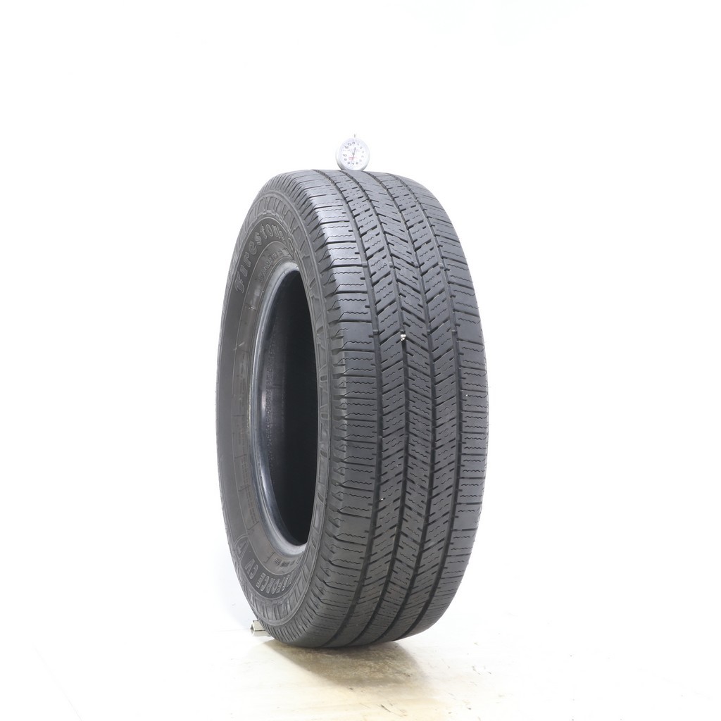 Set of (4) Used 235/65R16C Firestone Transforce CV 121/119R – 6-7.5/32