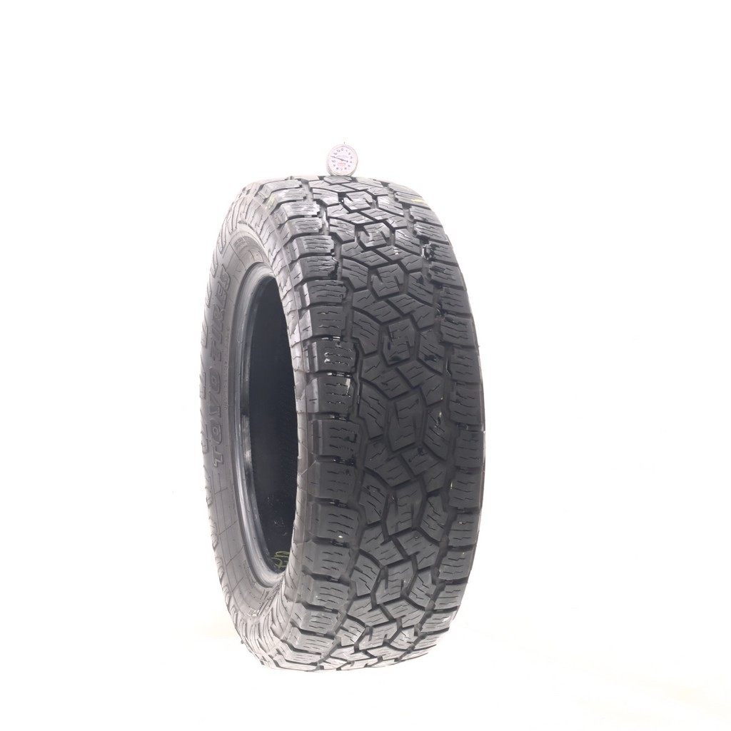 Set of (4) Used 265/60R18 Toyo Open Country A/T III 110T – 10.5-11/32