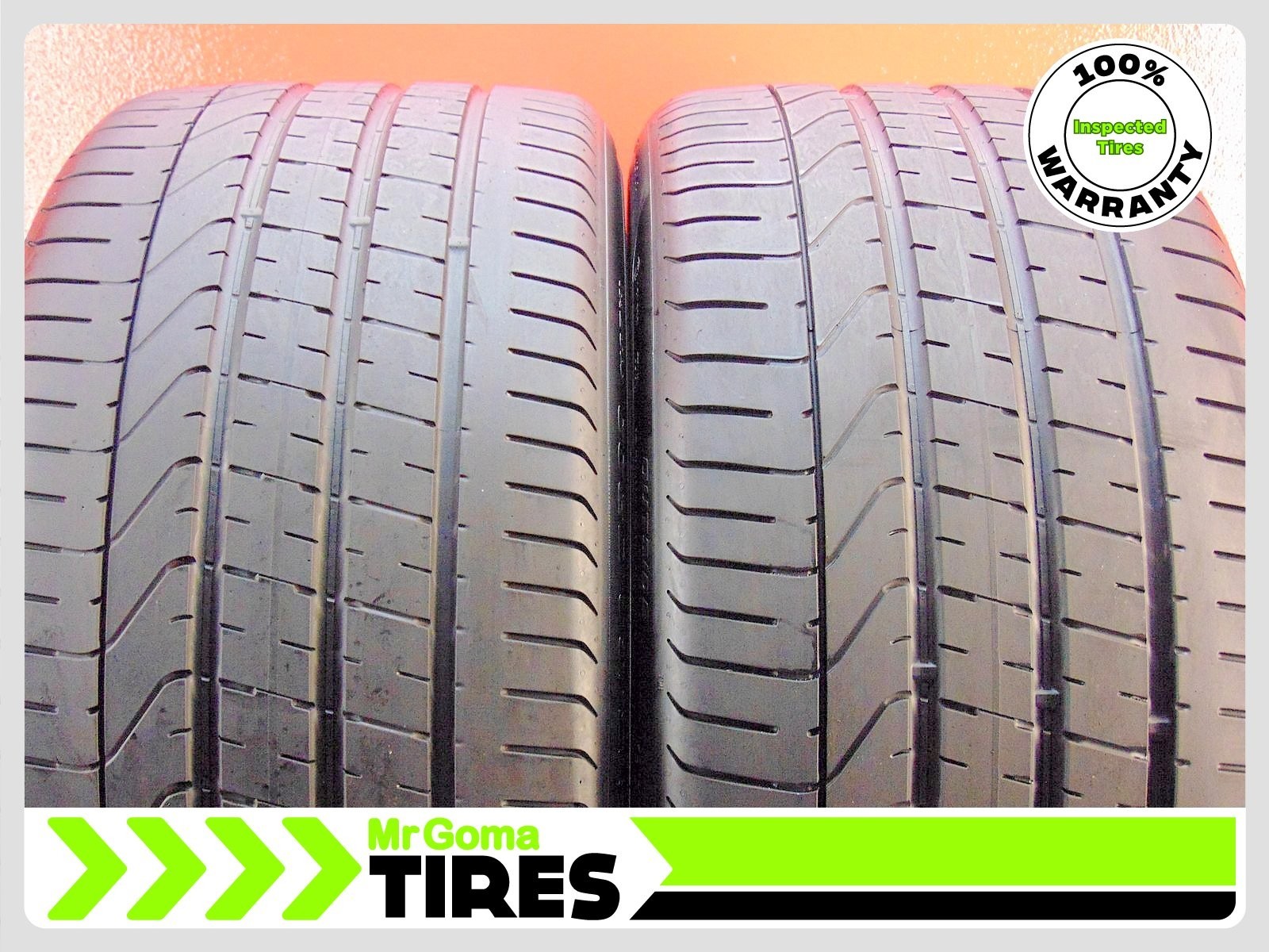 2 PIRELLI P ZERO TM N0 XL 315/30ZR22 70% LIFE USED TIRES 107Y 3153022