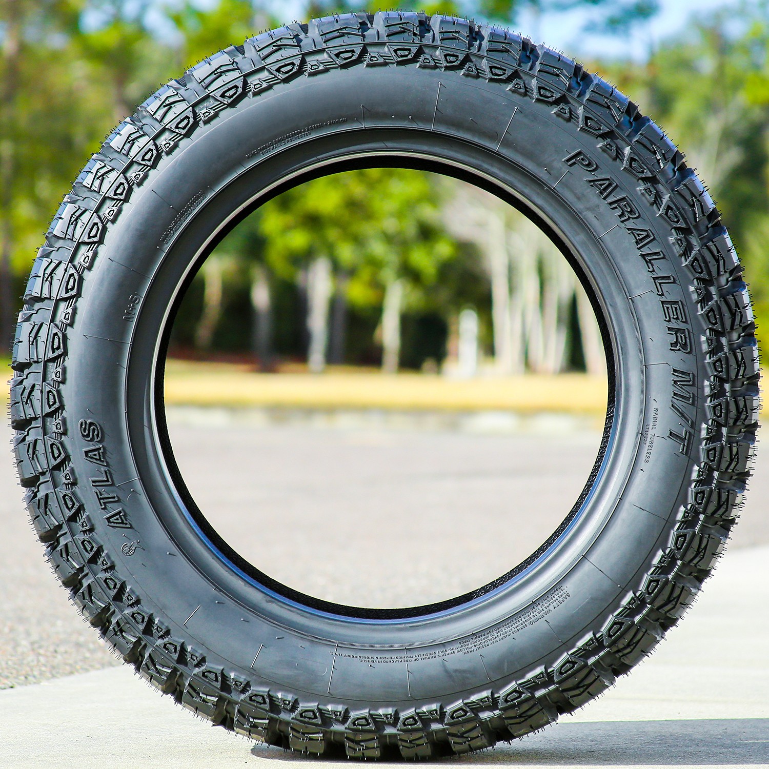 4 Tires Atlas Paraller M/T LT 37X13.50R26 Load E 10 Ply MT Mud Tire